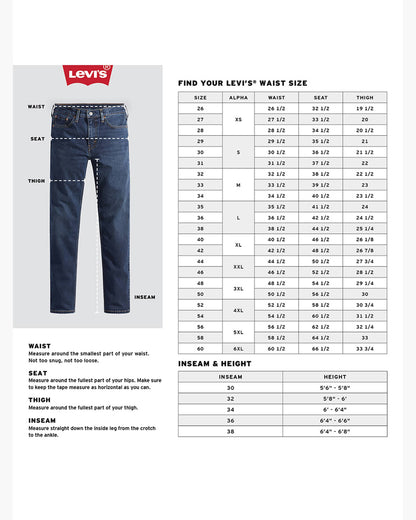 Men's Levi's 501 Original Fit Jeans - Black