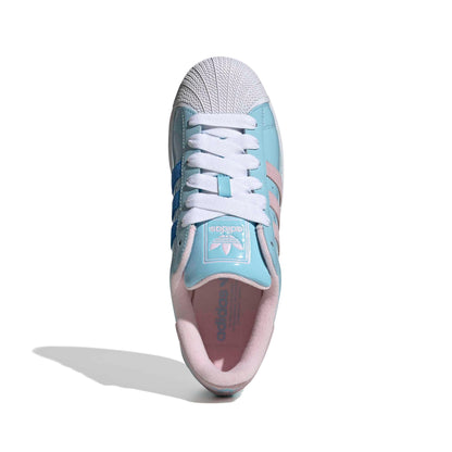 Men's Adidas Superstar II Easter - Ice Blue/Pink