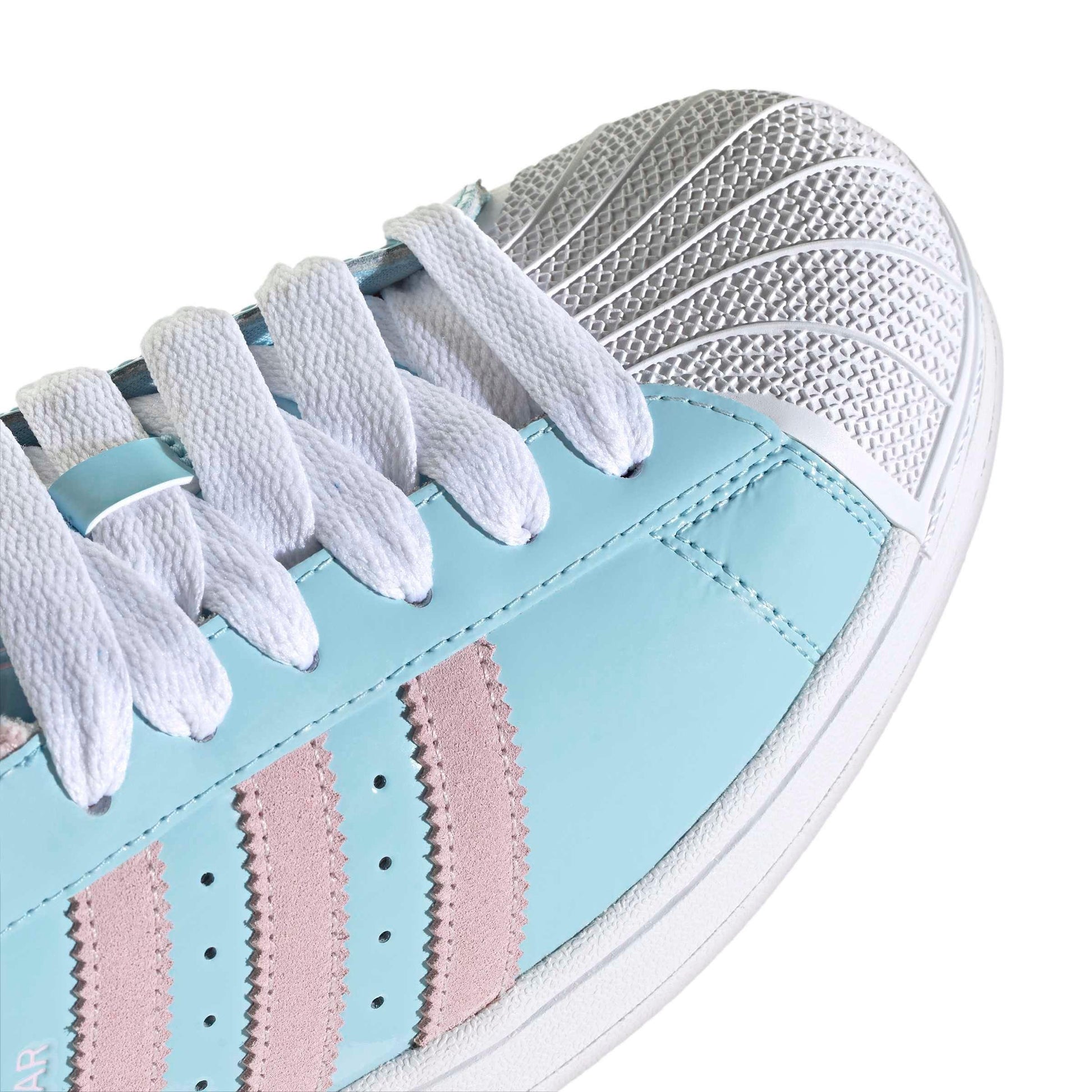 Men's Adidas Superstar II Easter - Ice Blue/Pink