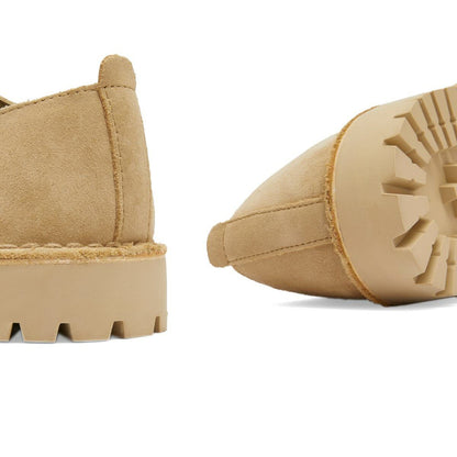 Men's Clarks Desert Rock Lo Derbys Suede - Maple