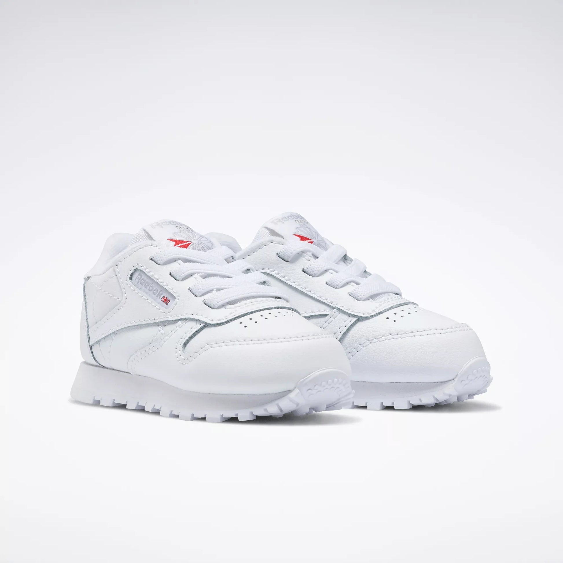Infants Reebok Classic Leather Shoes Ftwr White Cool J's Miami