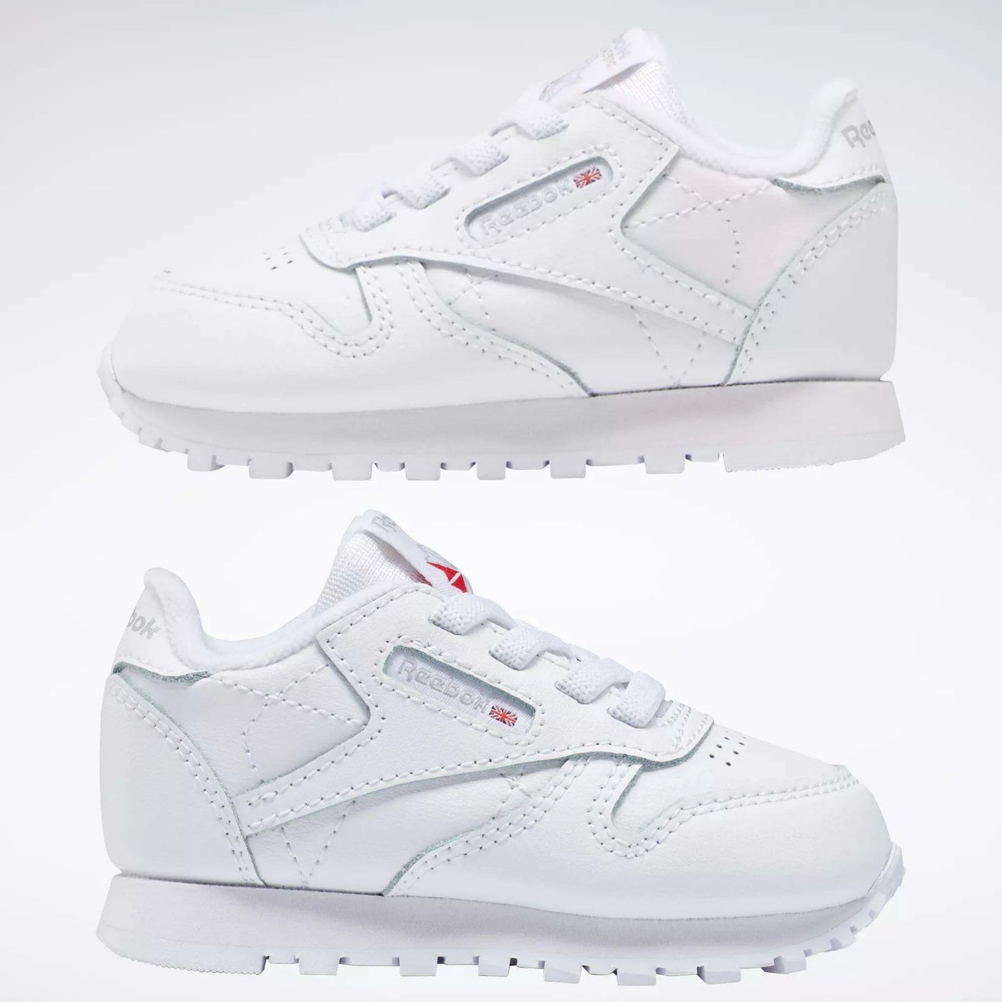 Pre School Reebok Classic Leather Shoes - White