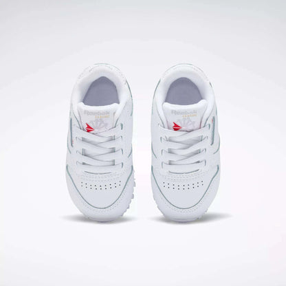 Pre School Reebok Classic Leather Shoes - White