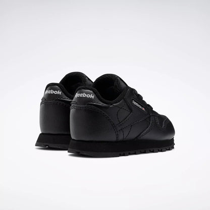 Infants Reebok Classic Leather Shoes - Core Black