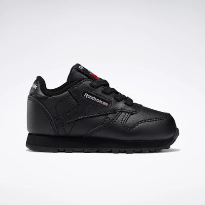 Infants Reebok Classic Leather Shoes - Core Black
