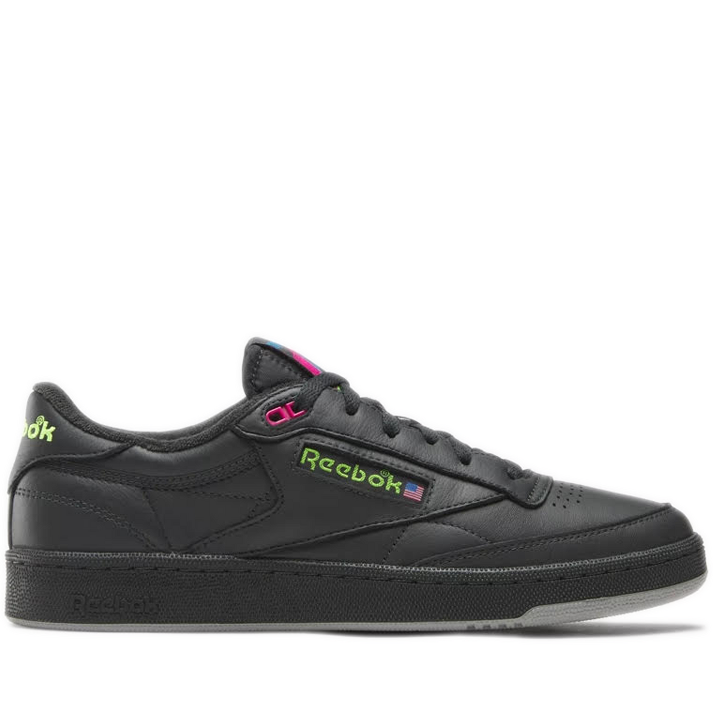 Men's Reebok Club C 85 Vintage Shoes - Black/ Grey