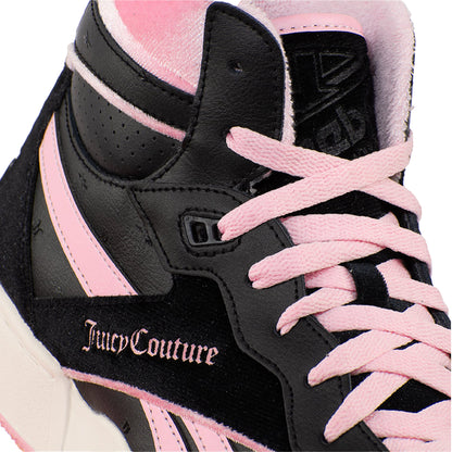 Women's Reebok BB 4000 Mid II Shoes - Black/Pink/Black