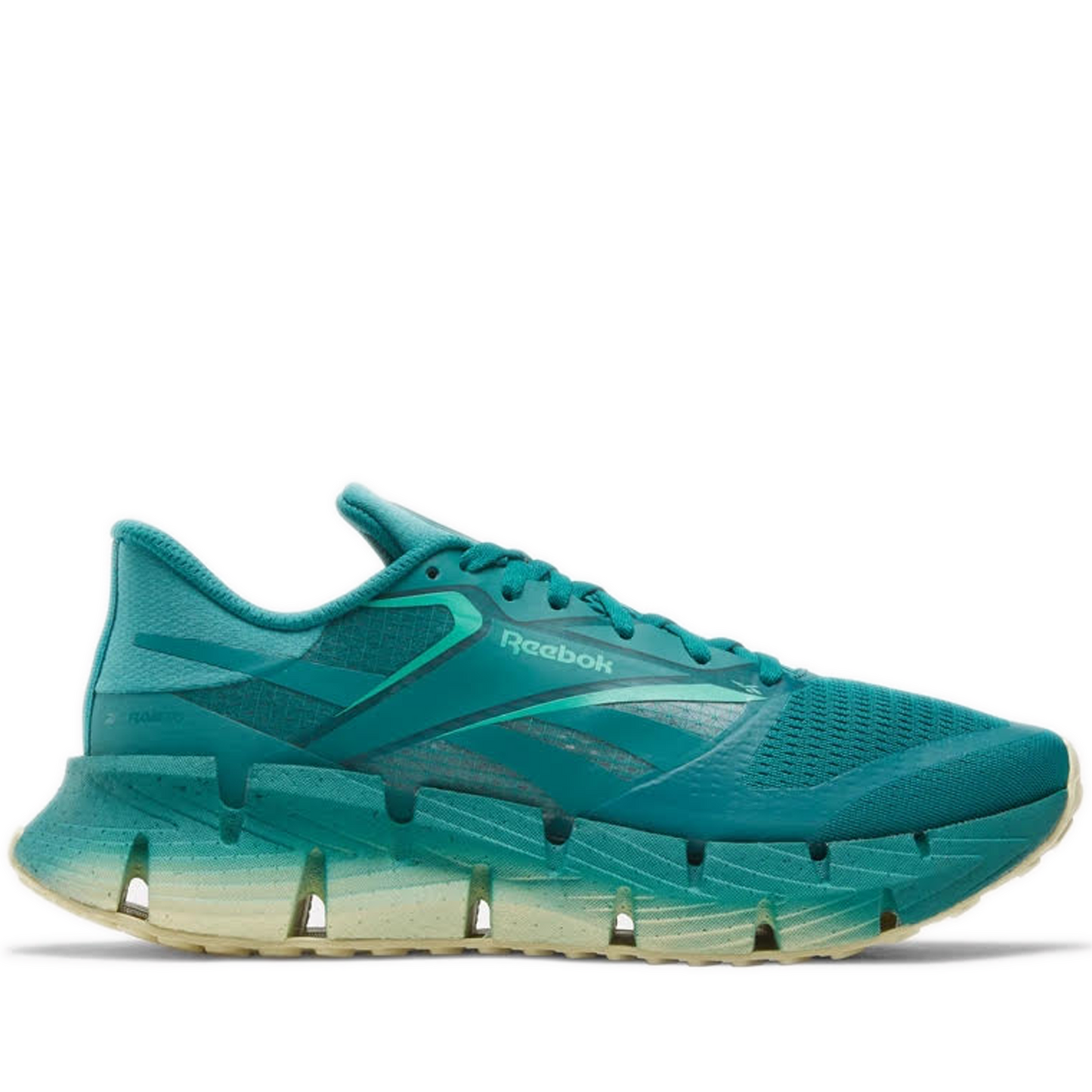 Men's Reebok FloatZig 1 Shoes - Team Teal / Unleashed Green / White