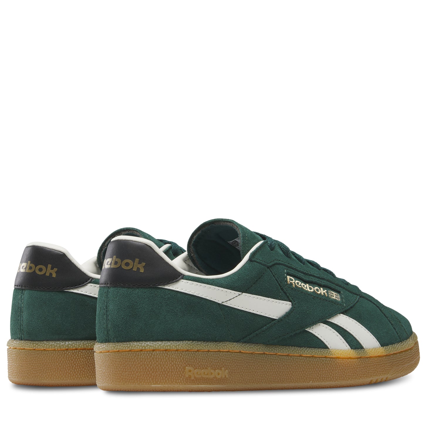 Men's Reebok Club C Grounds UK - Green/Black/Gum