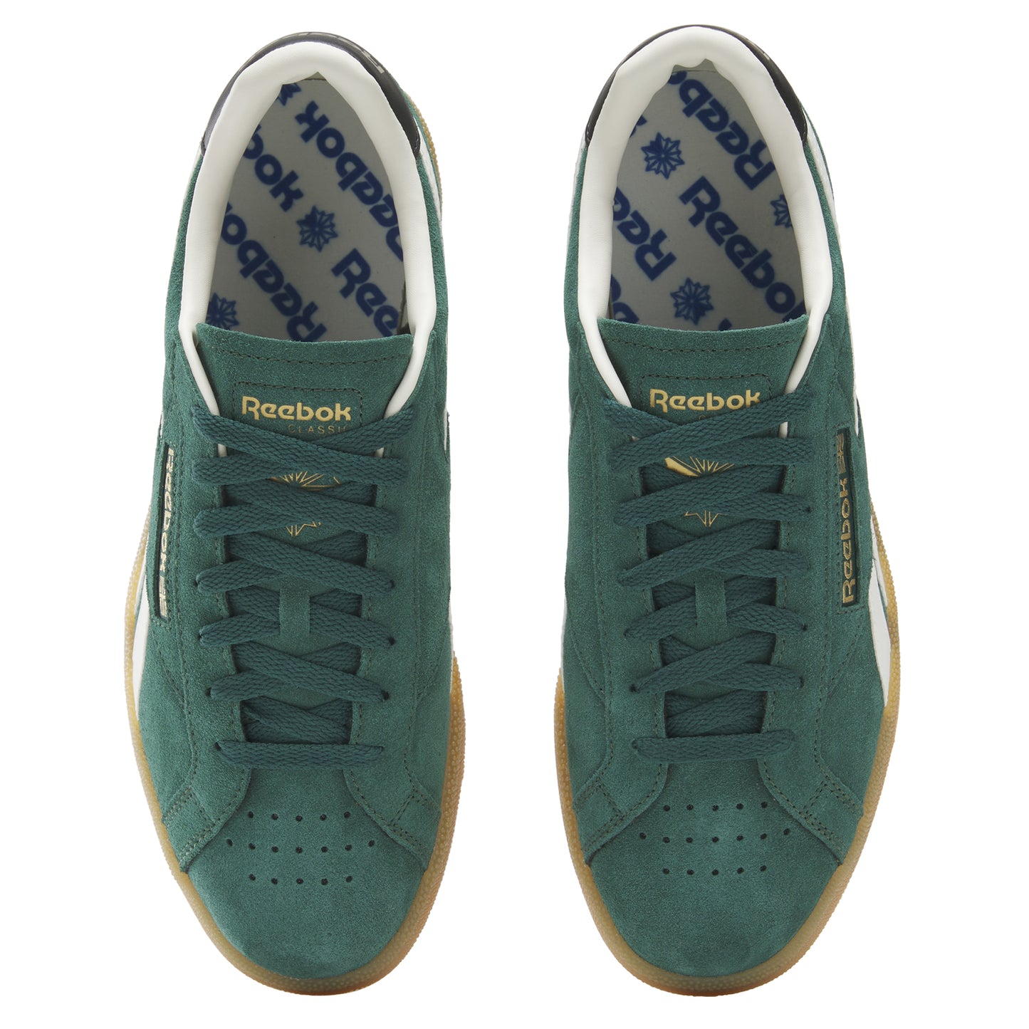 Men's Reebok Club C Grounds UK - Green/Black/Gum