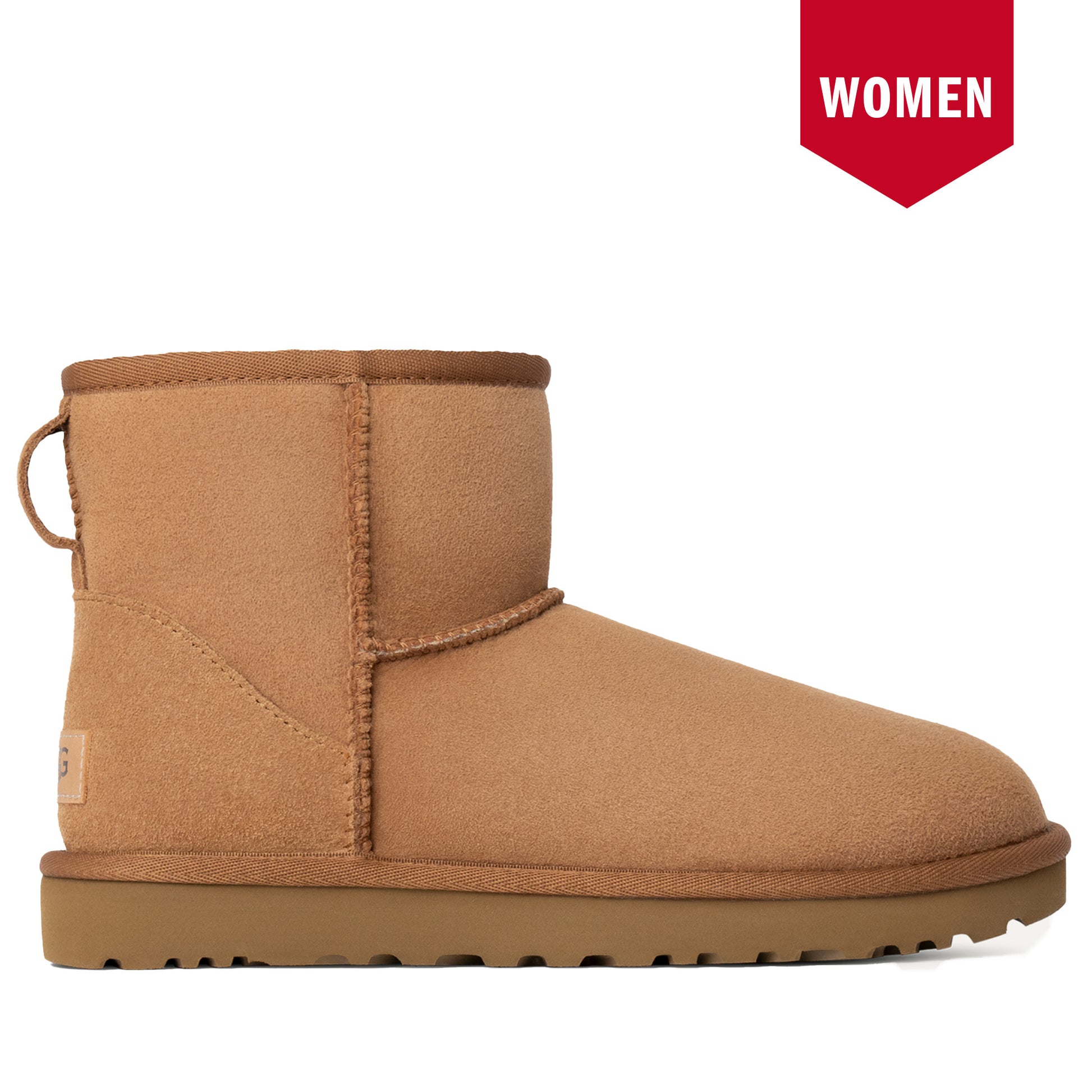 Women's Ugg Classic Mini II - Chestnut Side