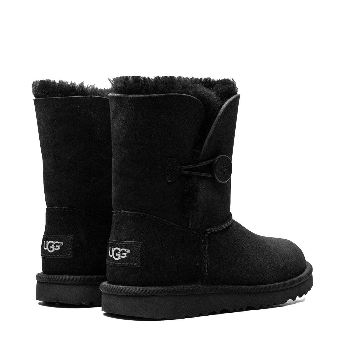 Kids Ugg Bailey Button II Boot - Black