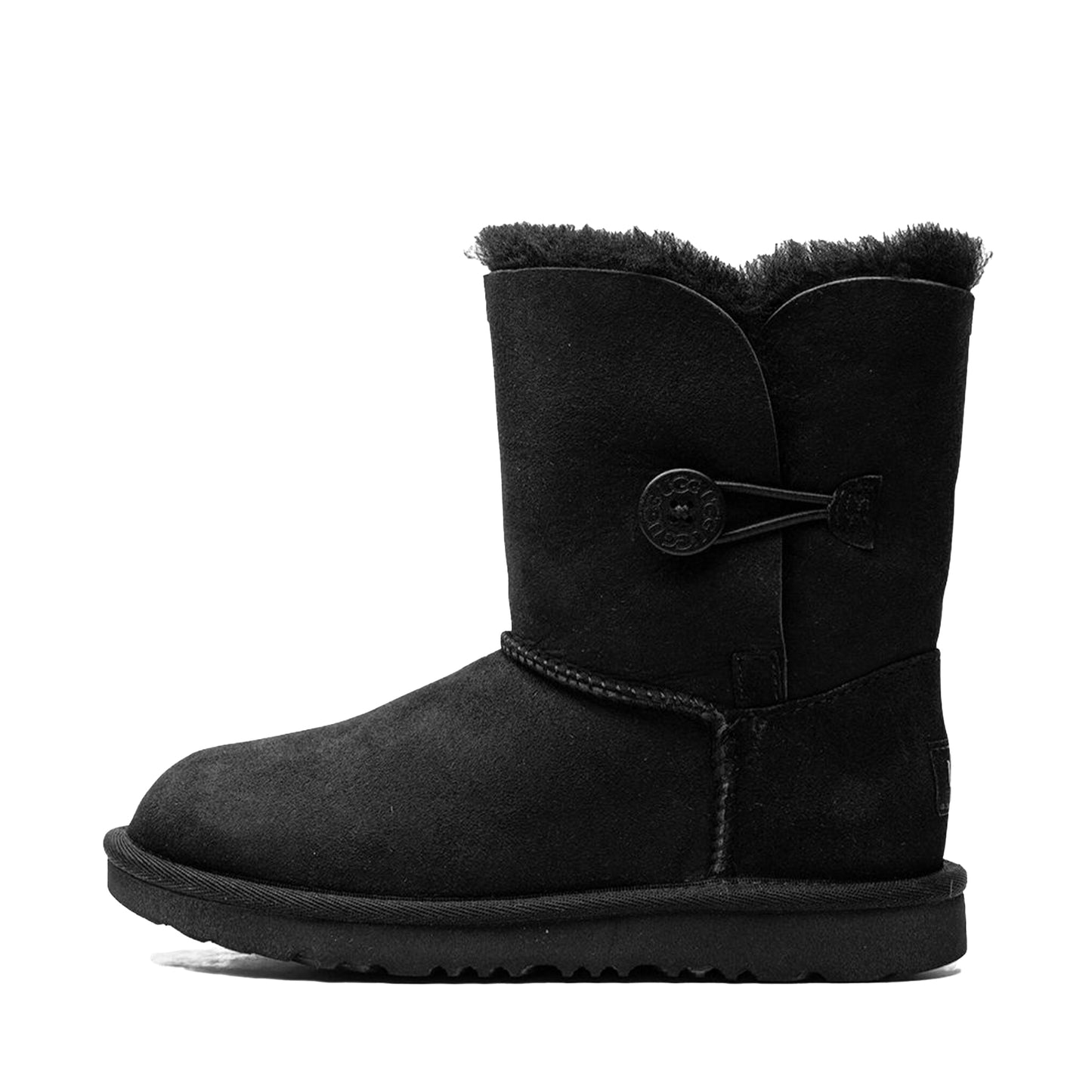 Kids Ugg Bailey Button II Boot - Black