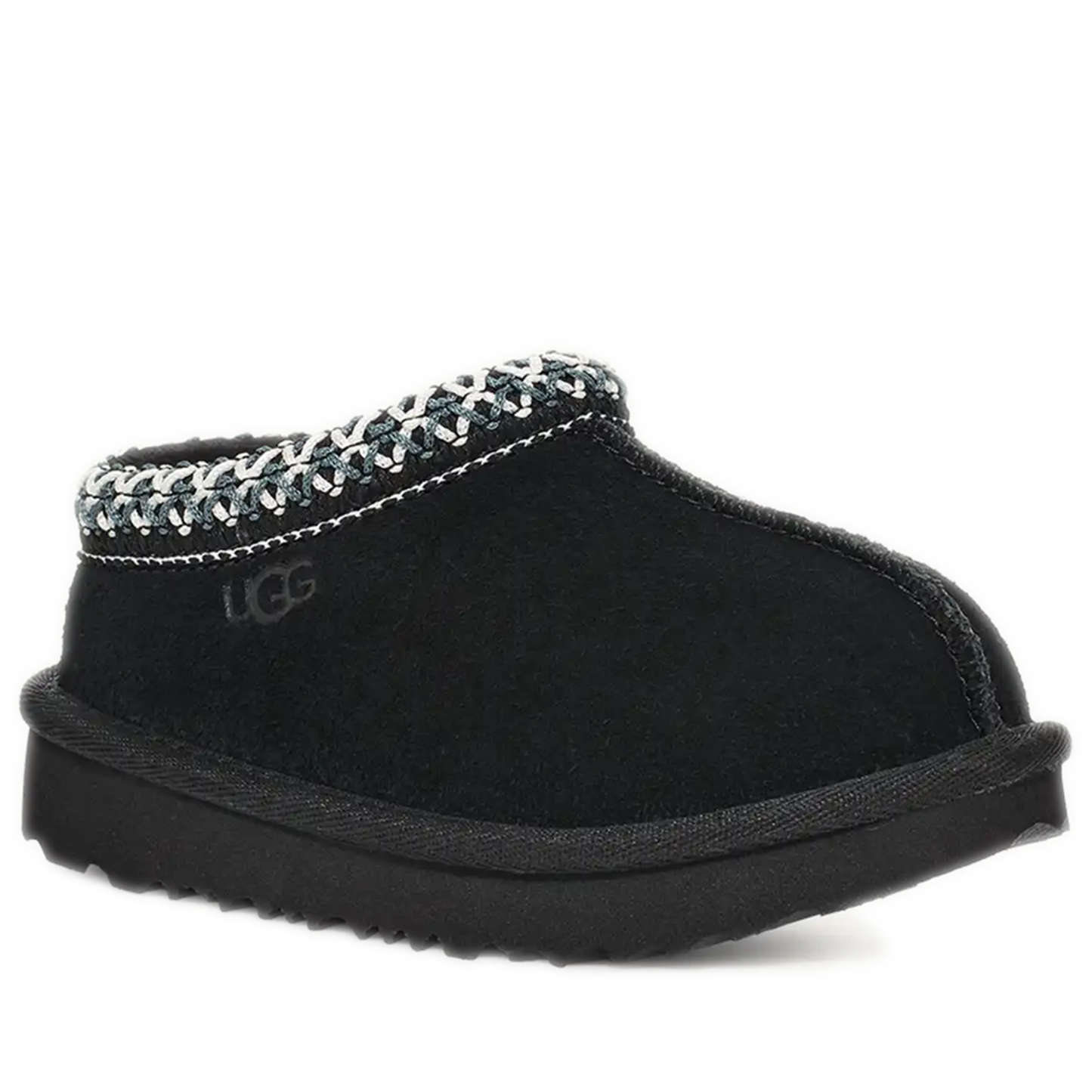 Grade School Ugg Tasman II Slipper - Black