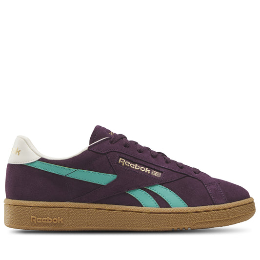 Men's Reebok Club C Grounds UK - Plum/Green/Brown