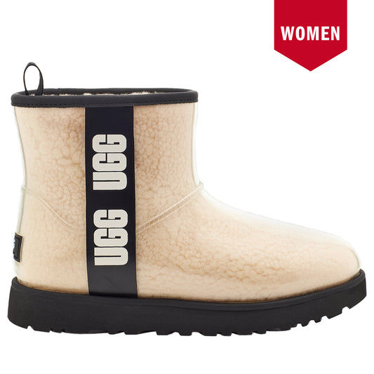 Women's Ugg Classic Clear Mini - Natural