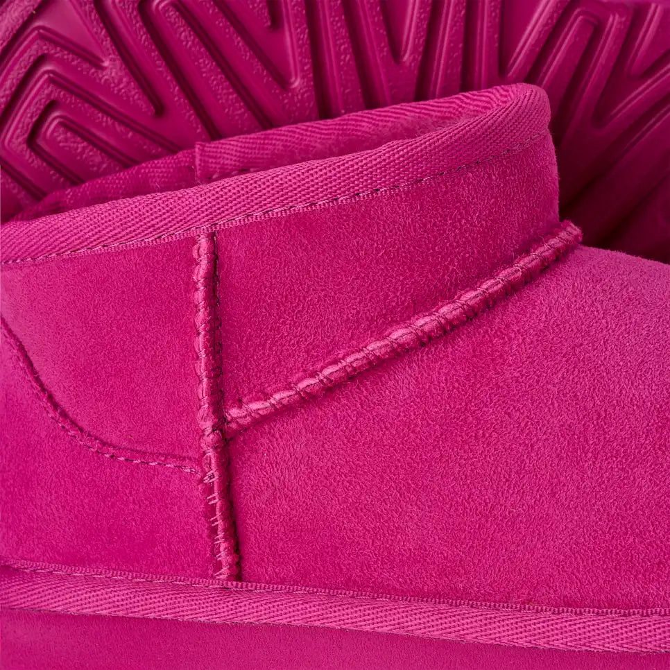 Pre School Ugg Classic Ultra Mini - Dark Peony