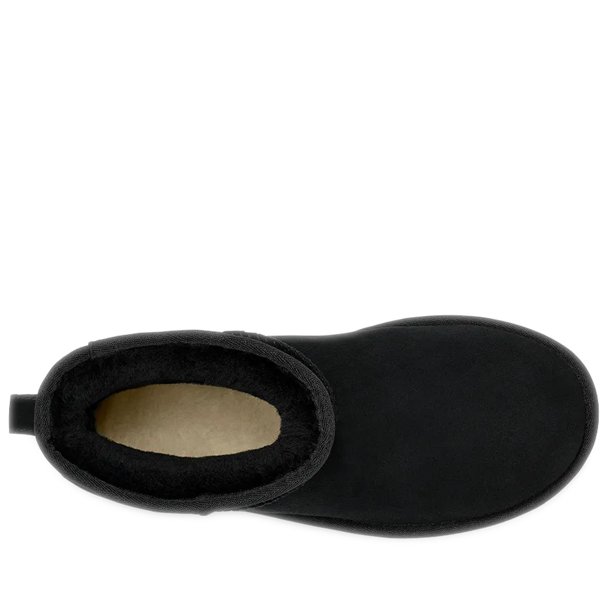 Women's Ugg Classic Mini Platform - Black Top View