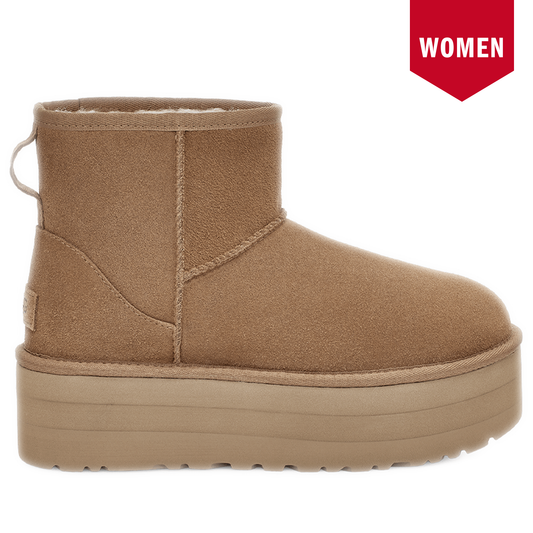 Women's Ugg Classic Mini Platform - Chestnut Side