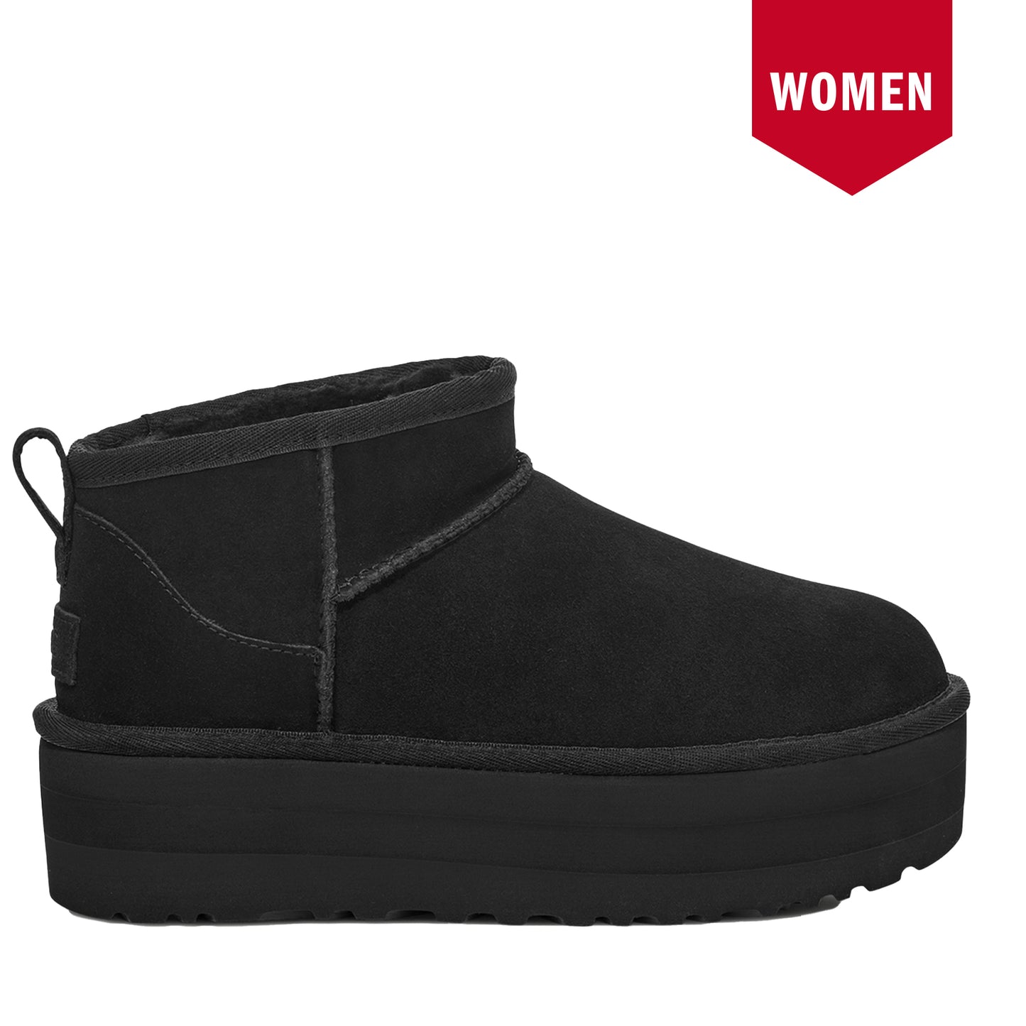 Women's Ugg Classic Ultra Mini Platform - Black