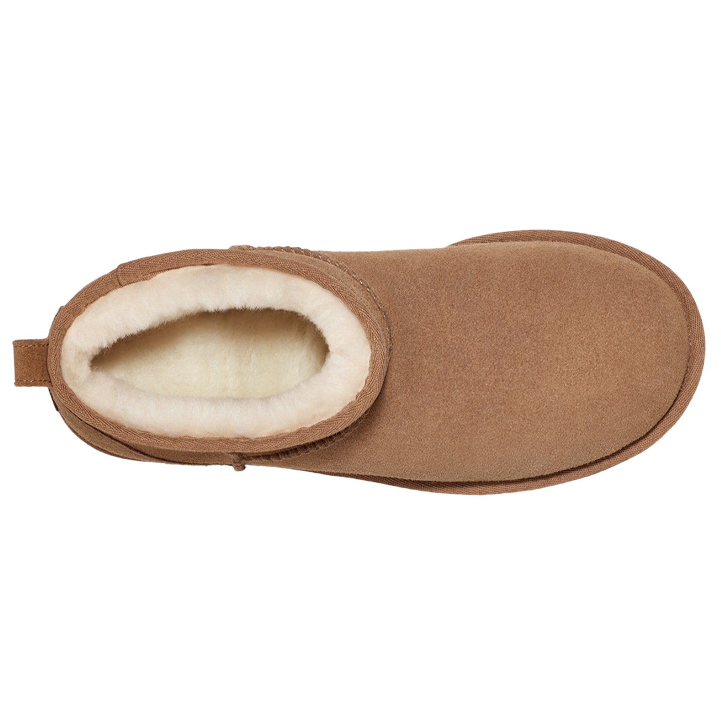 Women's Ugg Classic Ultra Mini Platform - Chestnut Top View