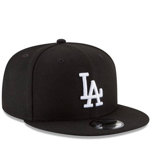 New Era Los Angeles Dodgers 9FIFTY Snapback Hat - Black/White