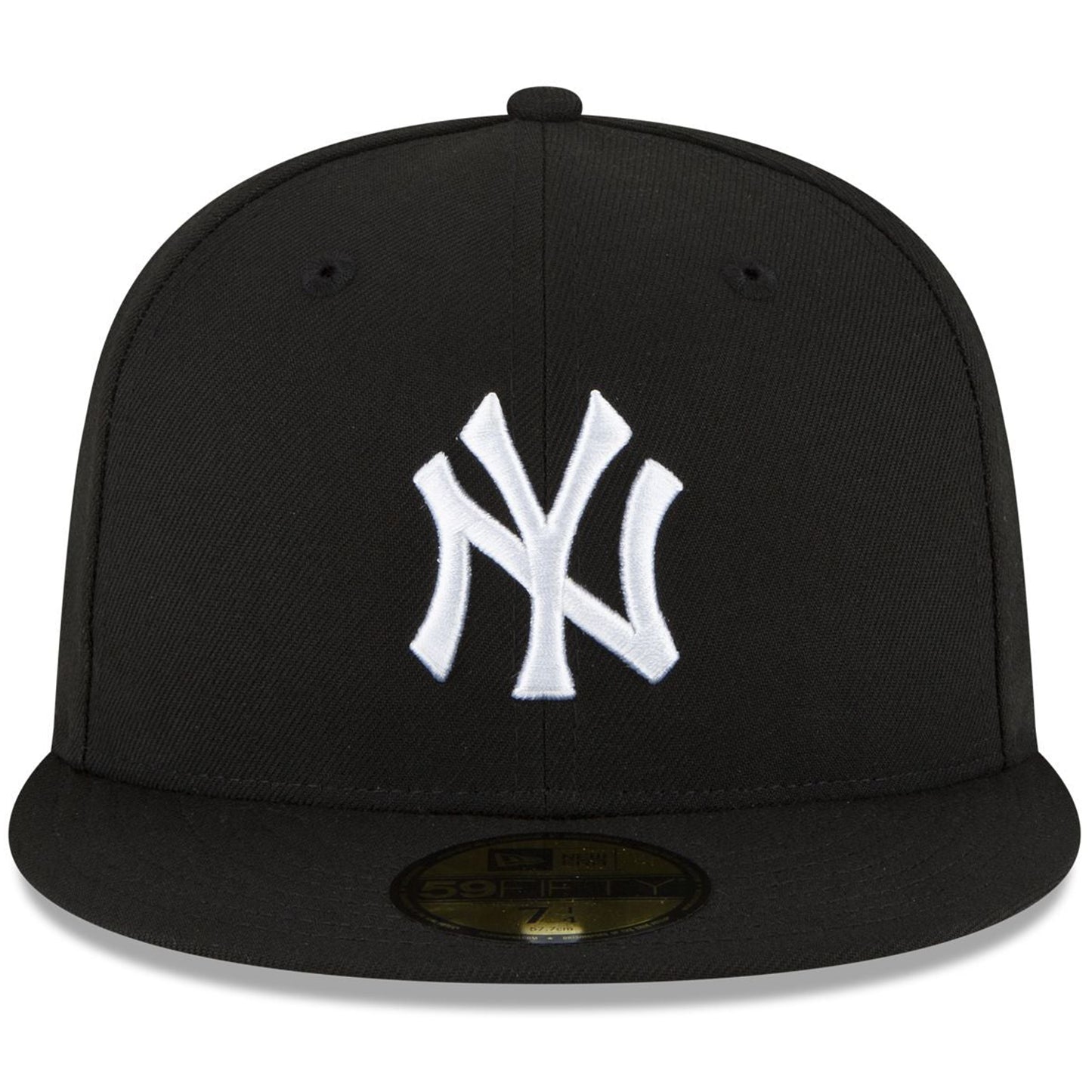 New Era New York Yankees 59FIFTY Fitted Hat - Black/White