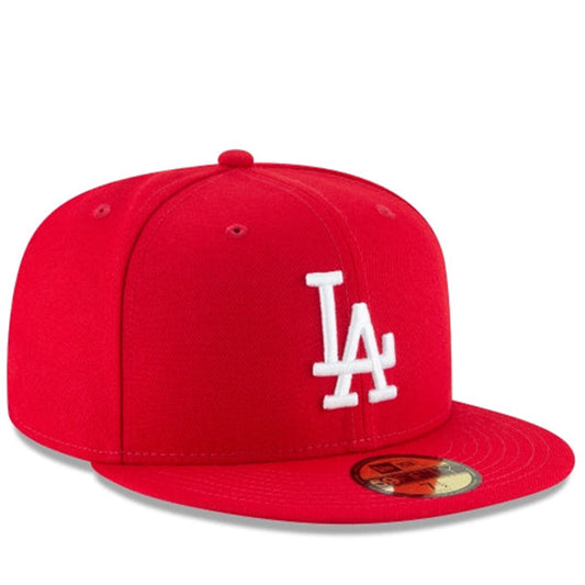 New Era Los Angeles Dodgers 59FIFTY Fitted Hat - Scarlet