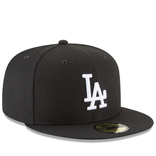 New Era Los Angeles Dodgers 59FIFTY Fitted Hat - Black/White