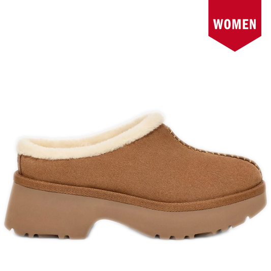 Women's Ugg New Heights Cozy Clog - Chestnut