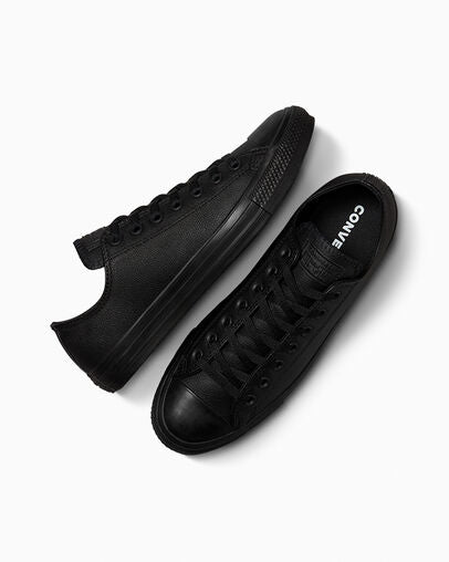 Converse Chuck Taylor All Star Leather - Black Monochrome