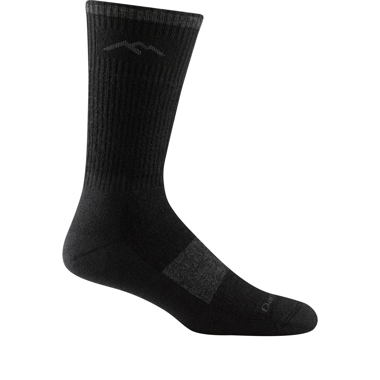 Darn Tough Men's Hiker Boot Full Cushion Midweight Hiking Sock - Onyx