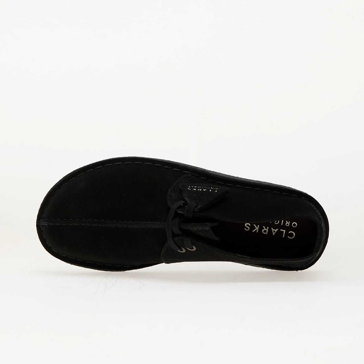 Men's Clarks Desert Trek - Black Suede
