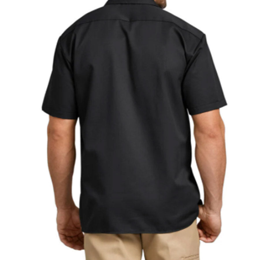 Men's Dickies Short Sleeve Work Shirt - Black