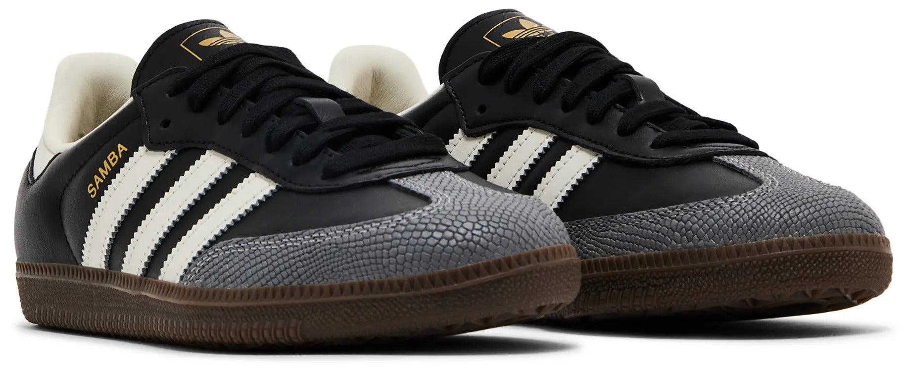 Women's Adidas Samba OG - Black Off/White/Snakeskin Cool J's Miami online Women's Adidas Samba OG - Black Off/White/Snakeskin Cool J's Miami online