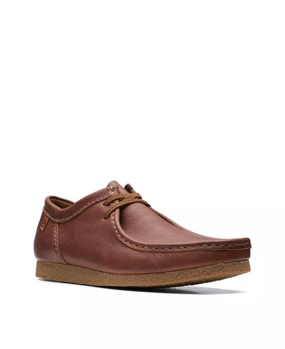 Men's Clarks Shacre II Run - Tan Tumbled Leather