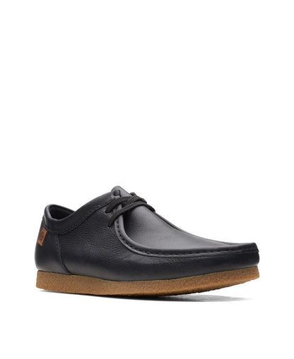 Men's Clarks Shacre II Run - Black Leather