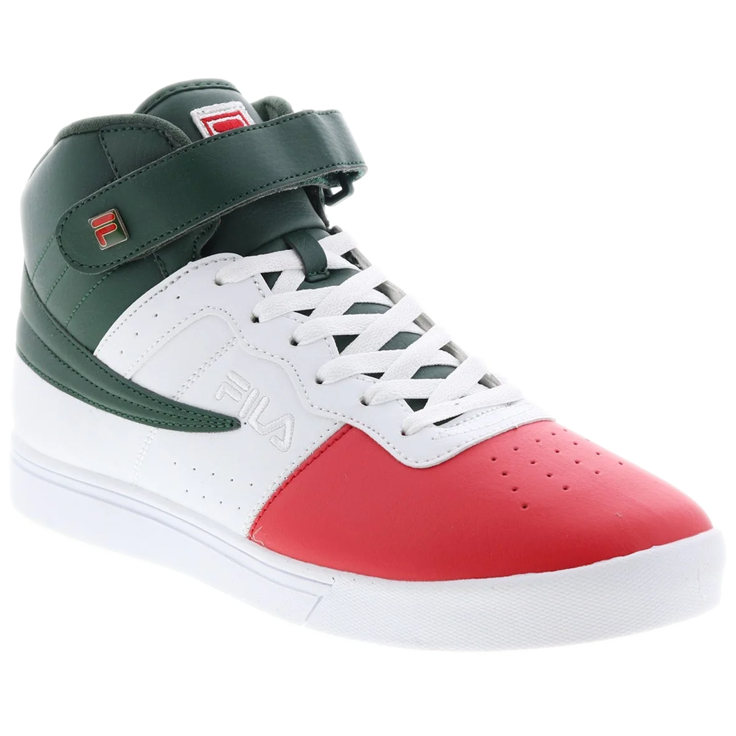 Men's Fila Vulc 13 BC - Green/ White/ Red