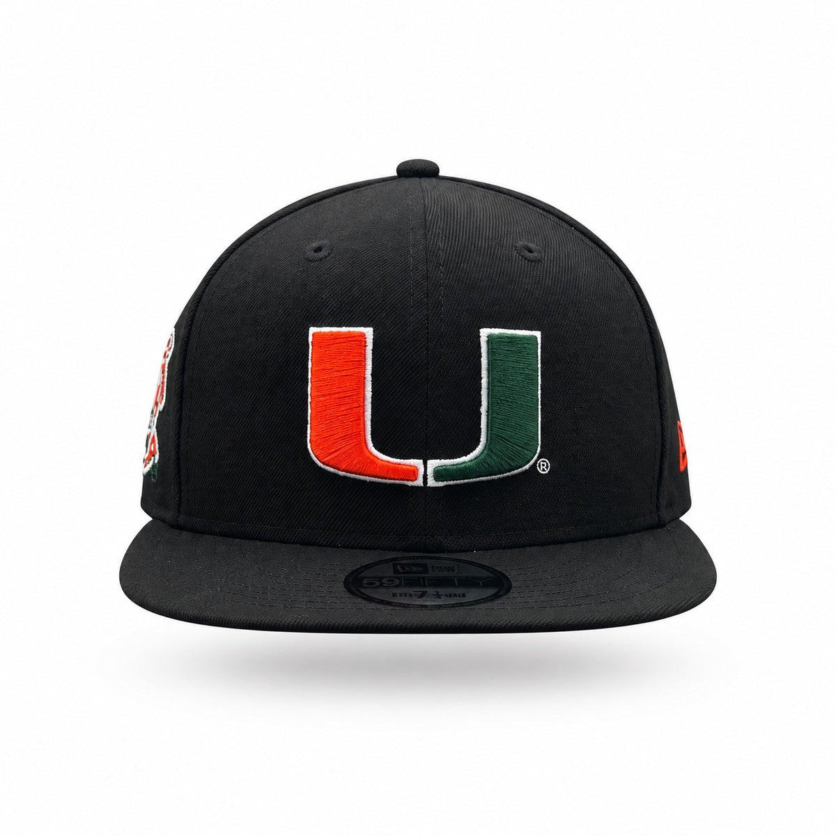 New Era 9FIFTY Miami Hurricanes Snapback Hat - Black