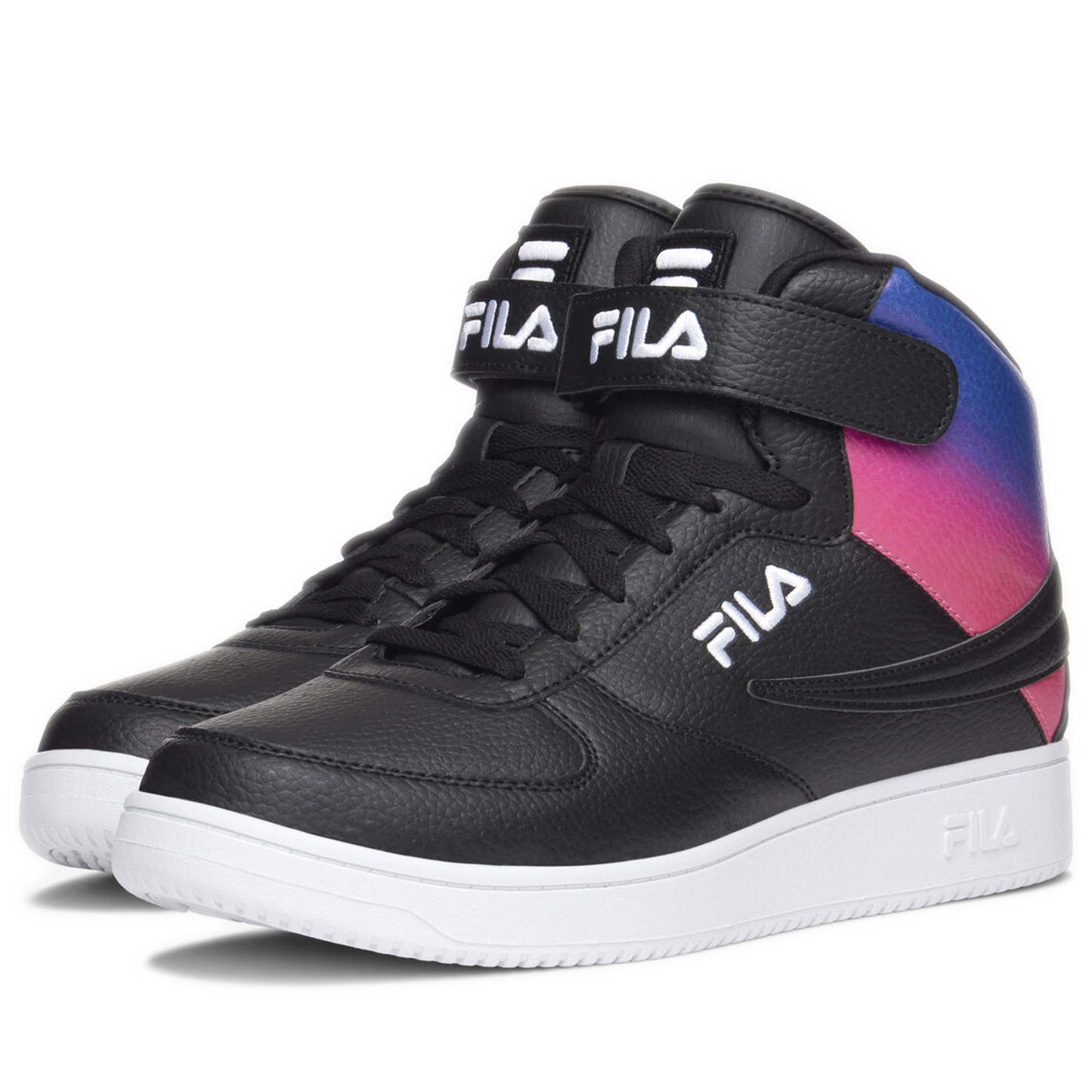 Men's Fila A-High Fade - Black/ Blue/ White