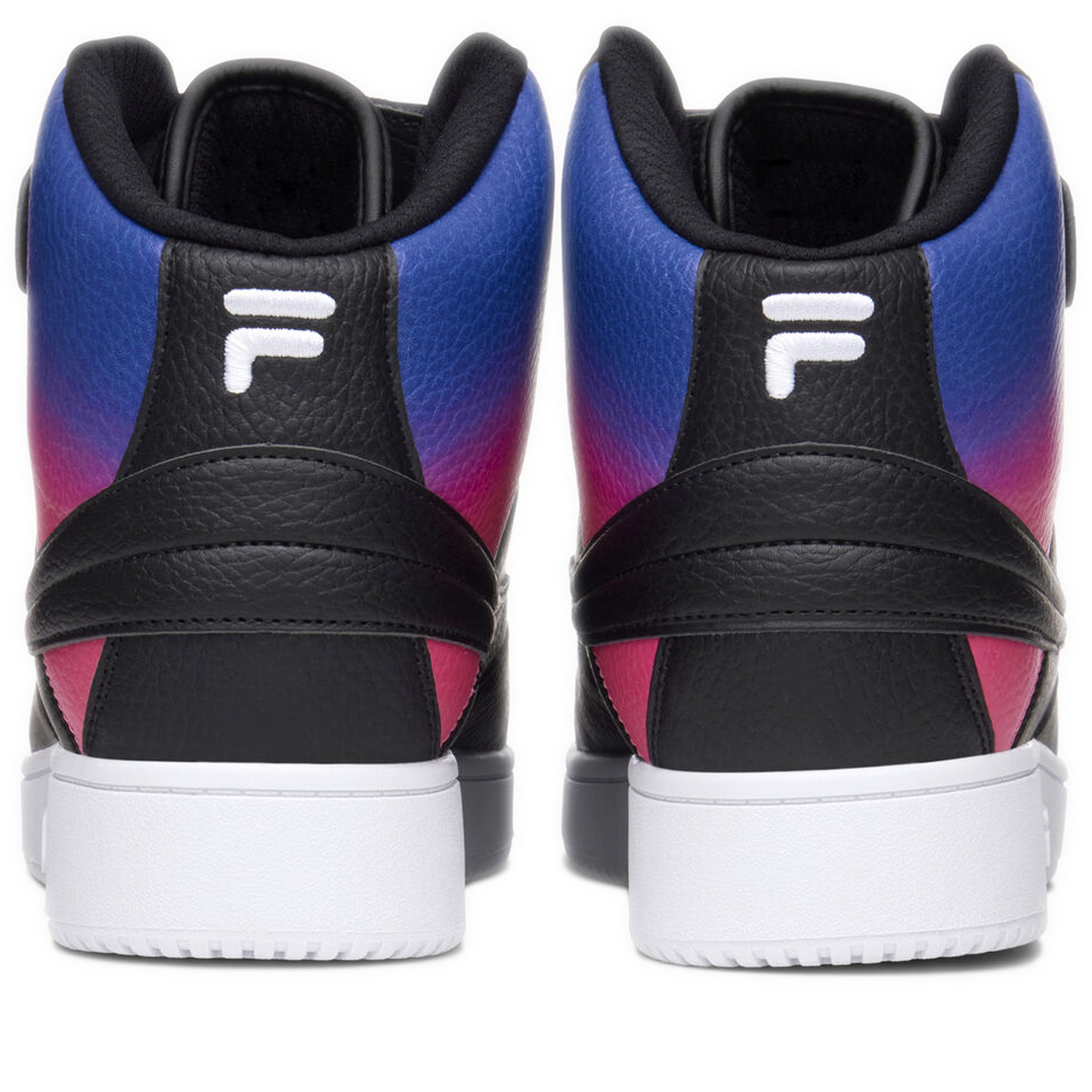 Men's Fila A-High Fade - Black/ Blue/ White