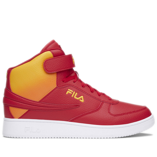 Men's Fila A-High Fade - Red/ Lemon/ Vibrant Orange