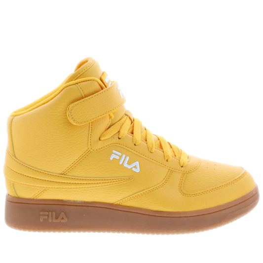 Men's Fila A-High - Yellow /White/ Gum