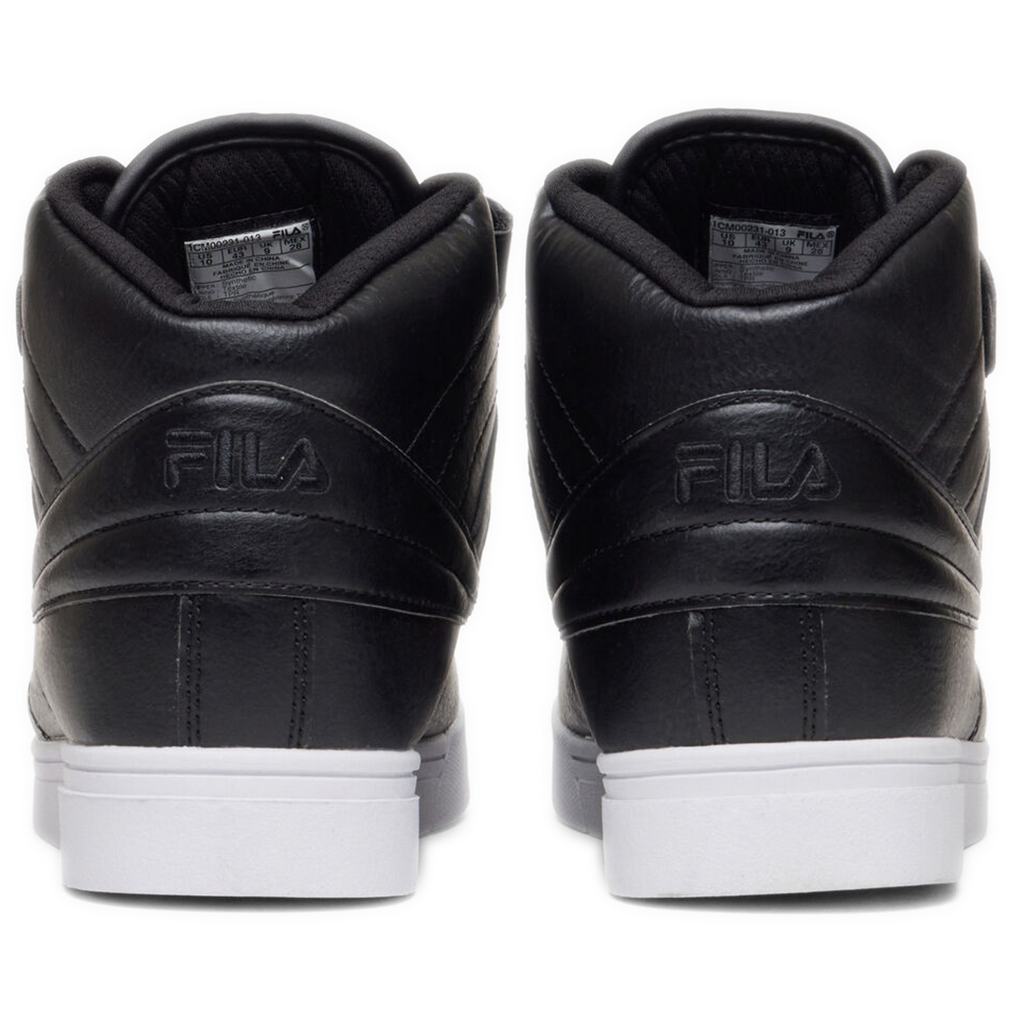 Men's Fila Vulc 13 Distress - Black/ Black/ Sbir