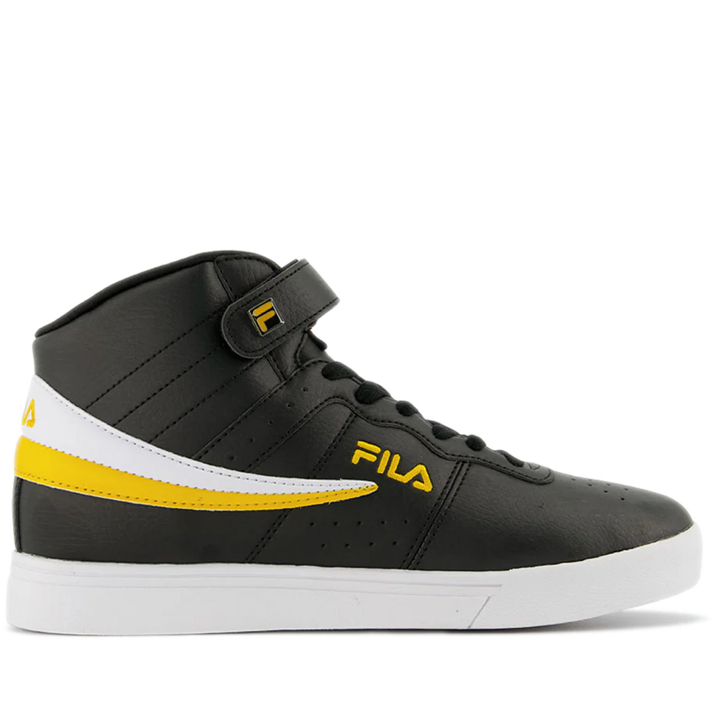 Men's Fila Vulc 13 - Black/ Citrus/ White