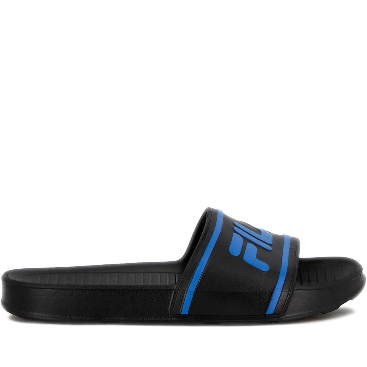 Men's Fila Sleek Slide ST - Black/ Blue