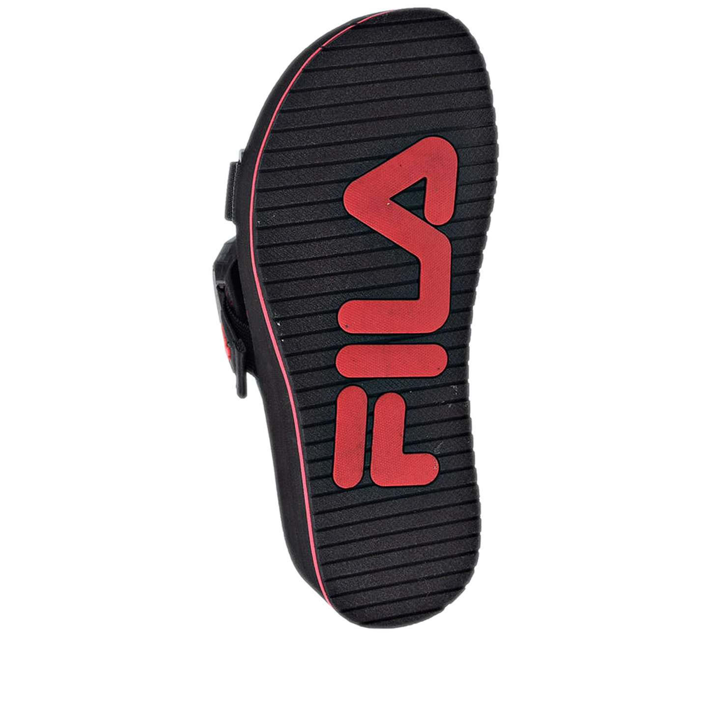 Men's Fila Sol-Slide ST - Black/Red