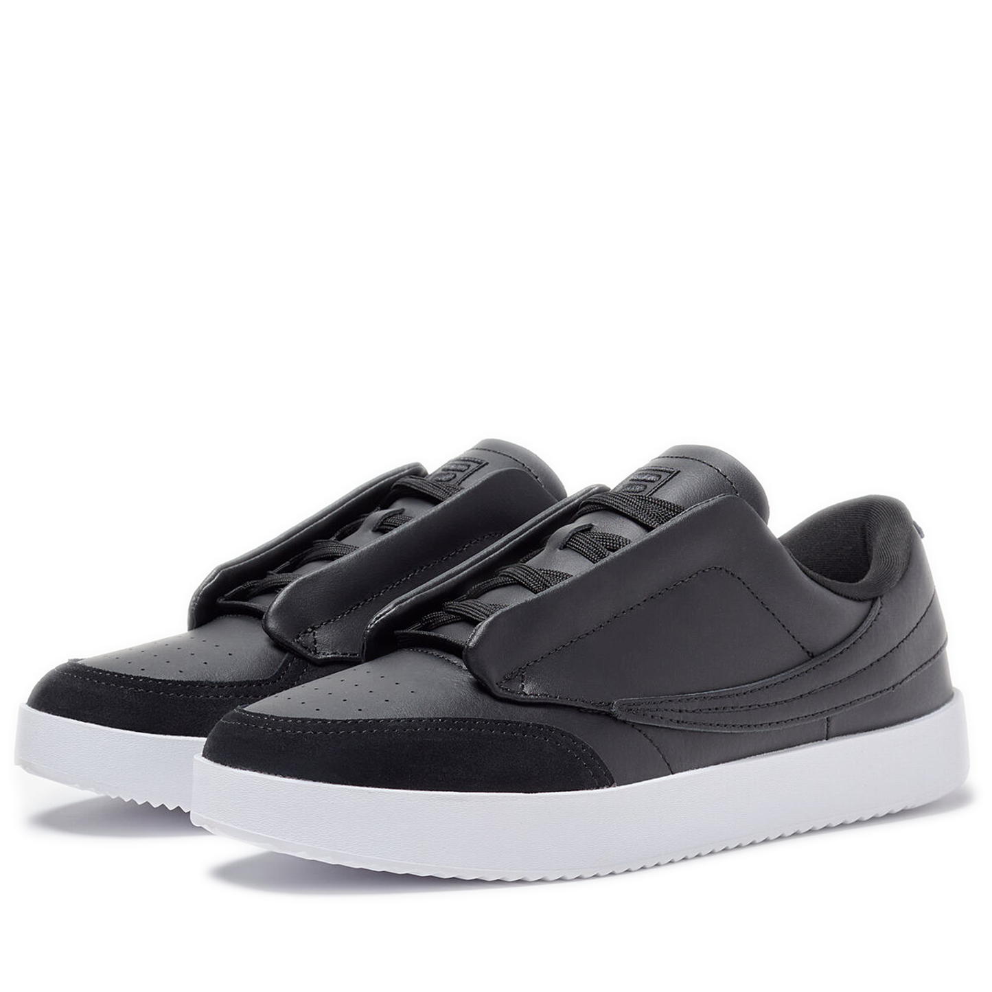 Men's Fila Sanati - Black/ White/ Black