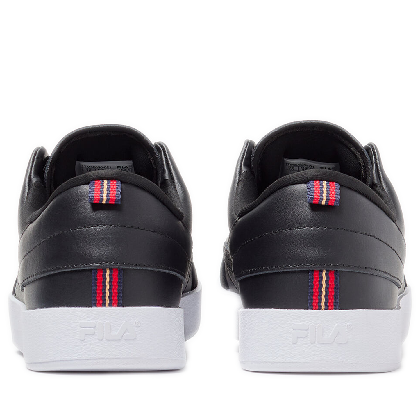 Men's Fila Sanati - Black/ White/ Black