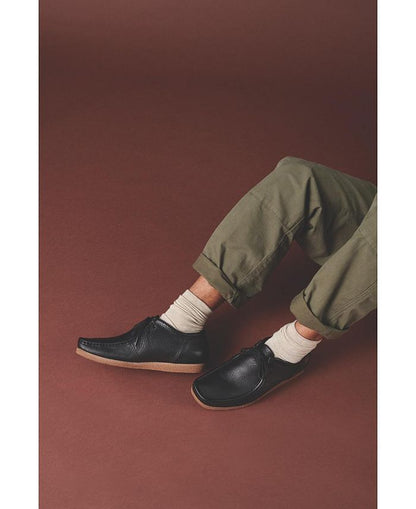 Men's Clarks Shacre II Run - Black Leather